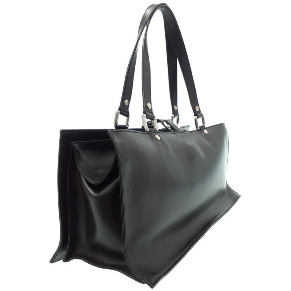 Celine Tote bag Flap Black Buckle